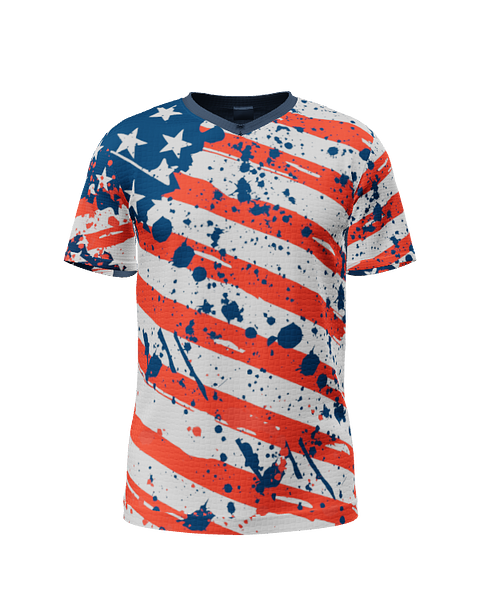 Patriot V Neck SS