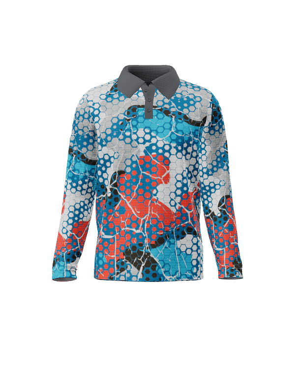 Blue Wave Polo LS